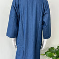 Denim Nighty for Women with Long Sleeves