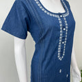 Casual Cotton Denim Nighty