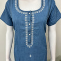 Women's Soft Denim Nightwear