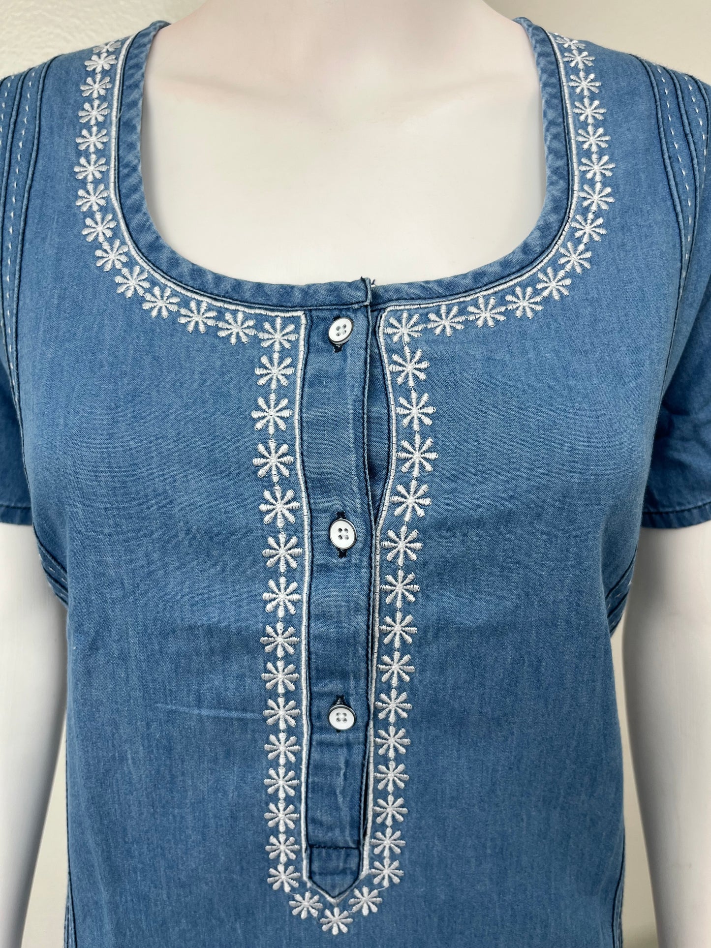Women's Soft Denim Nightwear