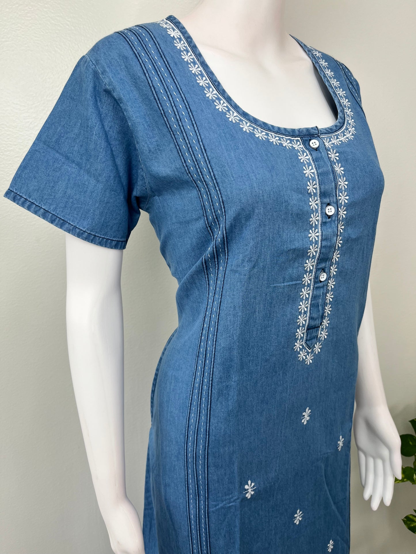 Women's Soft Denim Nightwear