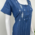 Causal Cotton Denim Nighty