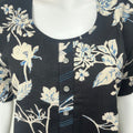 Black Frock Style Cambric Cotton Elegant Nighty