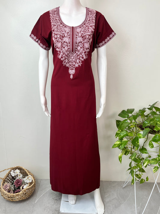 Crimson Soft & Stylish Bizzylizzy Nighty
