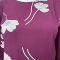 Purple Rayon Night Suit