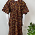 Brown Pure Cotton Nighty Soft & Comfortable