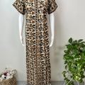 Crean Pure Cotton Front Open Nightgown