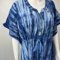 Denim Blue Premium Alpine Fabric Kaftan
