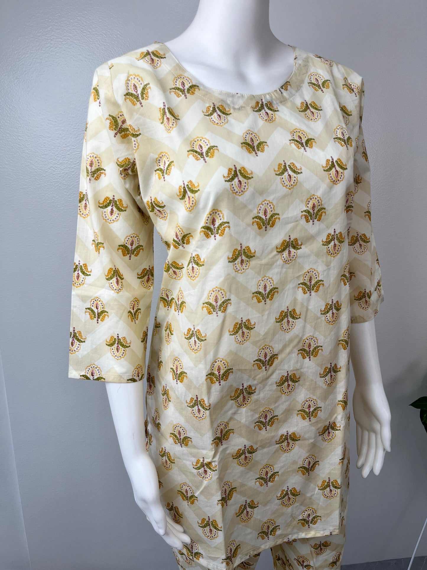 Lemon Meadow Pure Cotton Co-ord Set