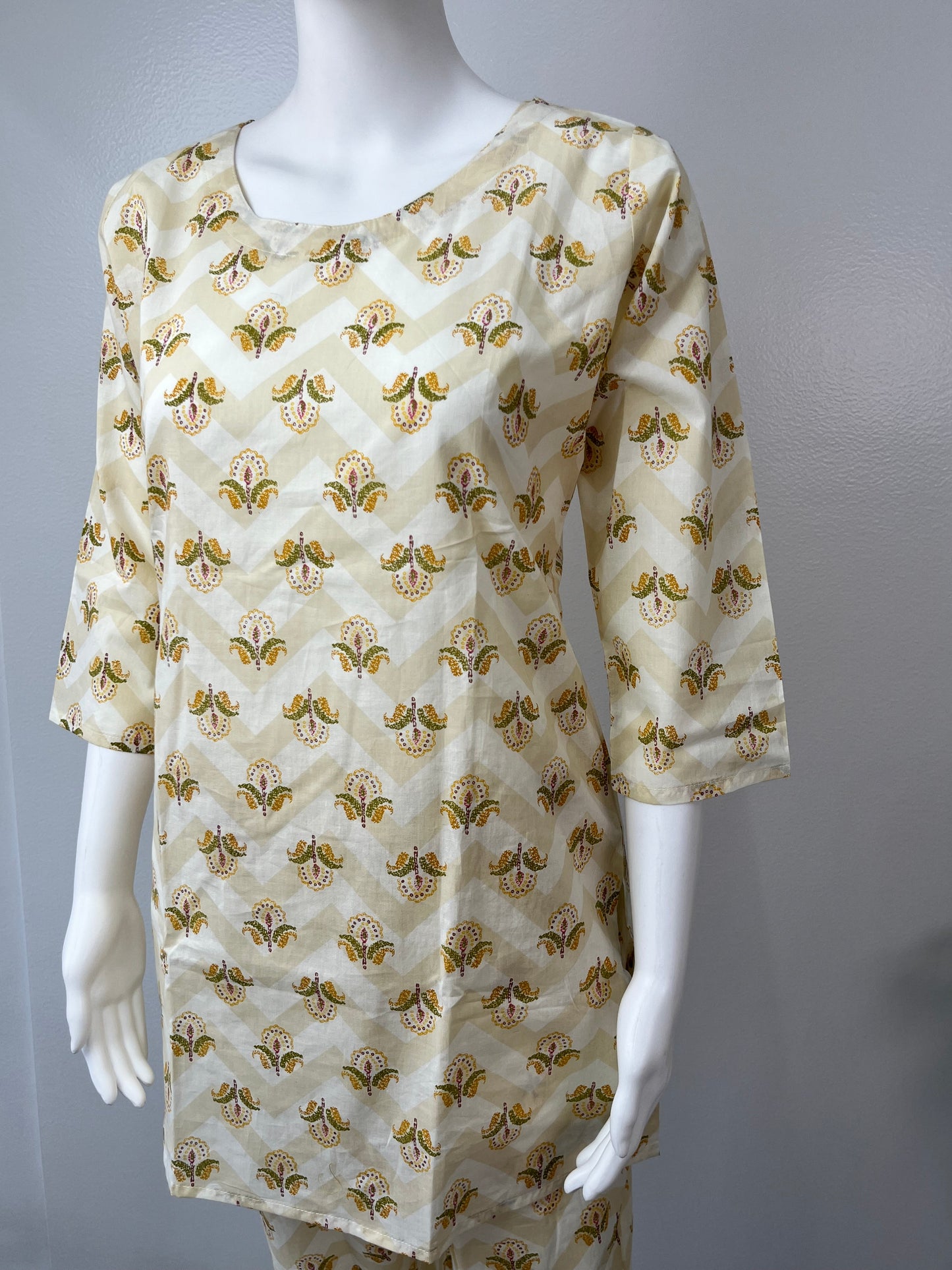 Lemon Meadow Pure Cotton Co-ord Set