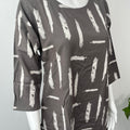 Grey Mirage Rayon Fabric Co-ord Set