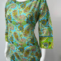 Tropical Bliss Green Pure Cotton Co-ord Set