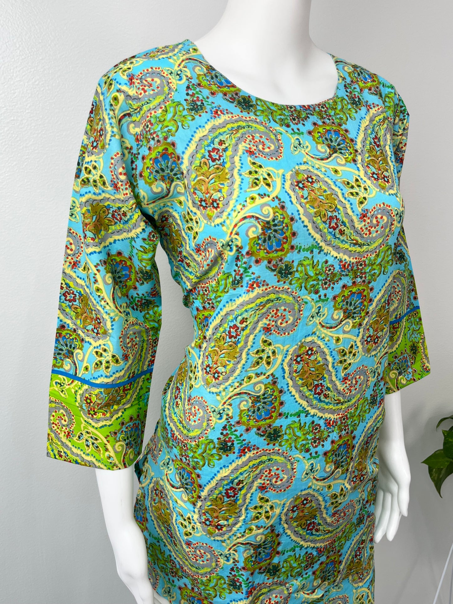 Tropical Bliss Green Pure Cotton Co-ord Set