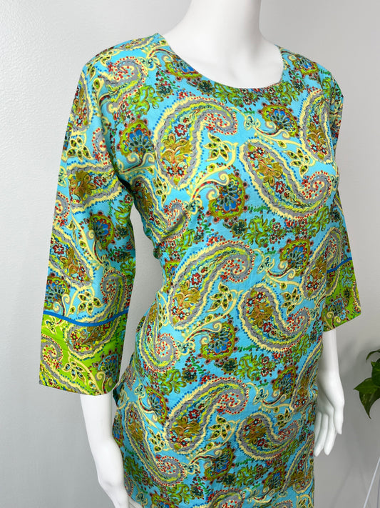 Tropical Bliss Green Pure Cotton Co-ord Set