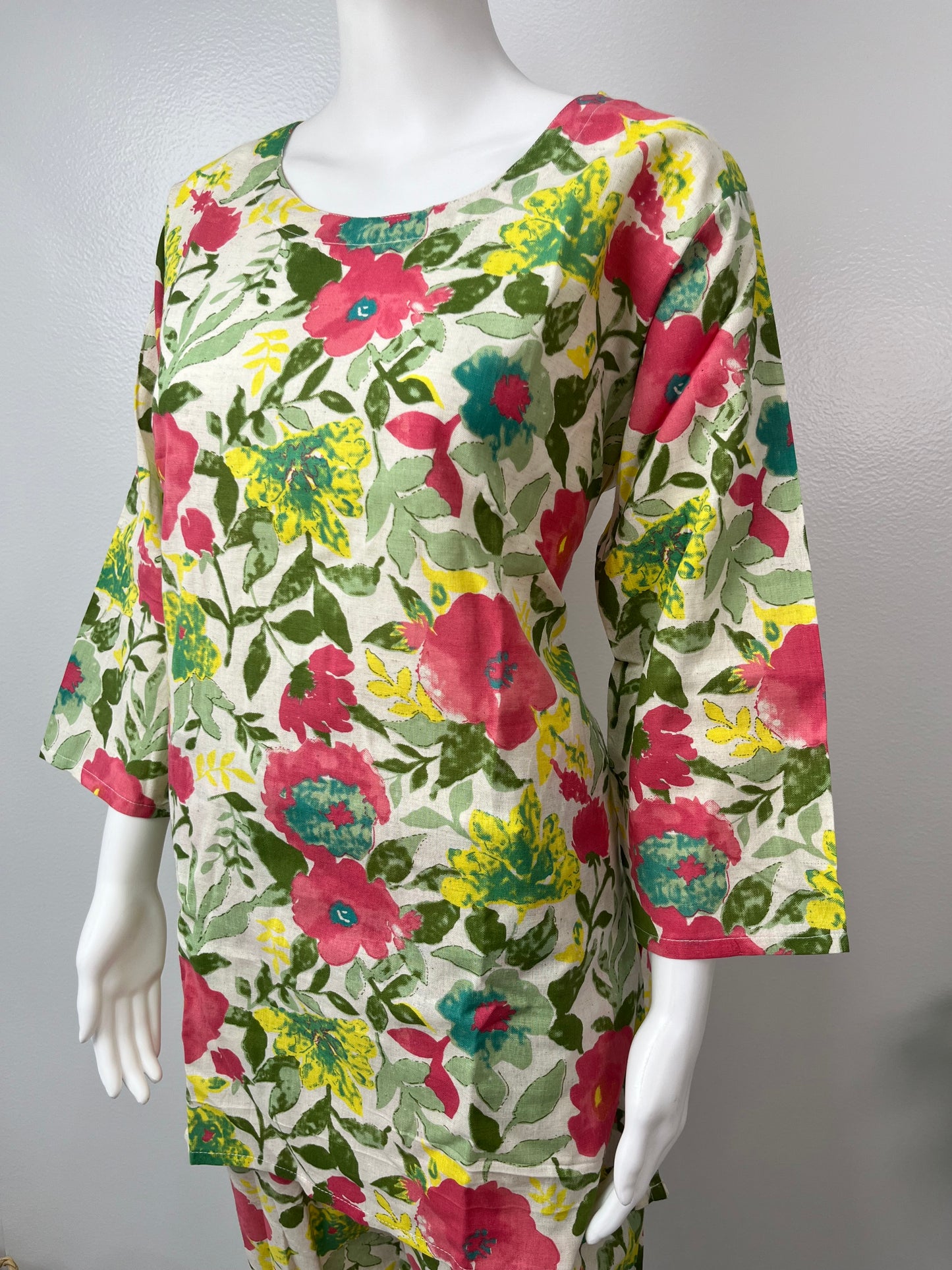 Wildflower Khadi Cotton Co-ord set