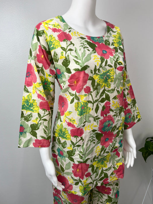 Wildflower Khadi Cotton Co-ord set