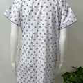 Purple Floral Printed Boutique Cotton Nighty