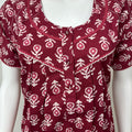 Hot Pink 100% Cotton Women's Nighty