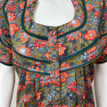 Grey Pure Cotton Nightgown Comfortable & Elegant.