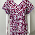 Floral 100% Cotton Nightgown Soft & Breathable