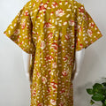 Mustard 100% Cotton Nighty Comfortable & Elegant