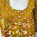 Mustard 100% Cotton Nighty Comfortable & Elegant