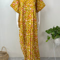 Mustard 100% Cotton Nighty Comfortable & Elegant