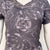 Floral print alpine A-line nightgown for women