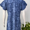 Floral print alpine A-line nightgown for women