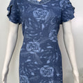 Floral print alpine A-line nightgown for women
