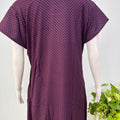Designer alpine A-line nighty for women from Rose Petals