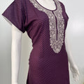 Designer alpine A-line nighty for women from Rose Petals