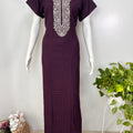 Designer alpine A-line nighty for women from Rose Petals
