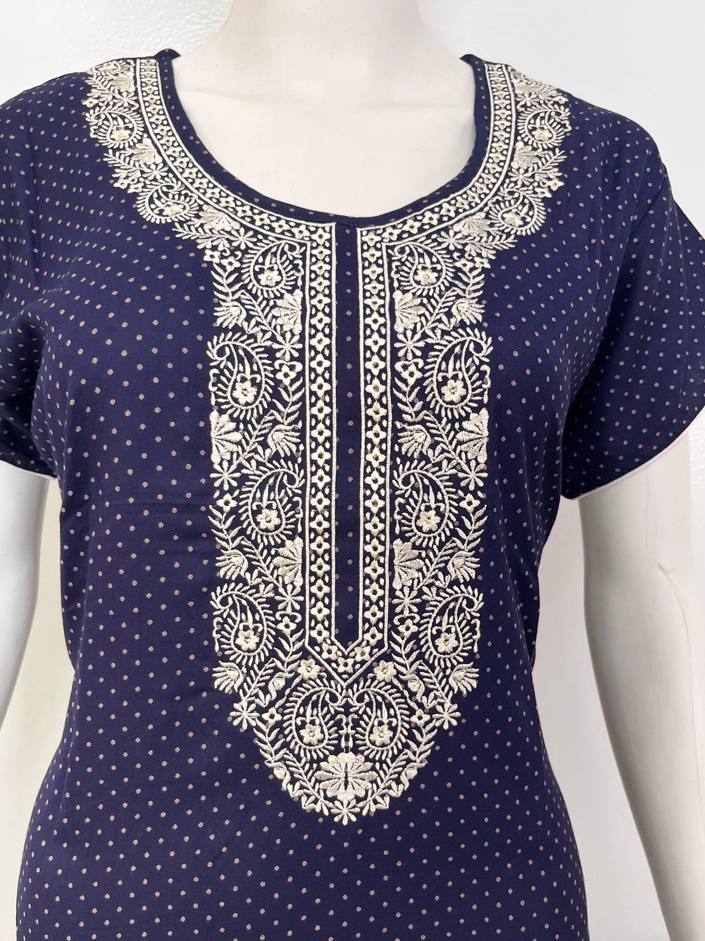 Designer alpine A-line nighty for women from Rose Petals