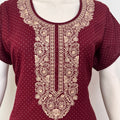 Designer alpine A-line nighty for women from Rose Petals