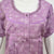 Floral rayon nighty for women, lightweight and silky