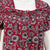 Designer pure cotton pleated nighty for women with pocket