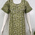 Pure cotton pleated nightgown for women with pocket