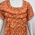 Floral 100% pure cotton pleated nighty for women