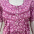 Floral 100% pure cotton pleated nighty for women