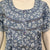 Floral 100% pure cotton pleated nighty for women