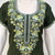 Embroidered Bizzylizzy A-line nighty for women with pocket