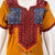 Bizzylizzy nighty for women with floral embroidery and pocket