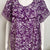 Floral Cotton Nightgown Soft Fabric & Comfortable Nightwear
