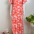 Elegant Floral Cotton Nighty Soft Touch & Breathable Sleepwear