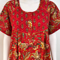 Floral Cotton Nightgown Lightweight & Comfortable Daily Wear