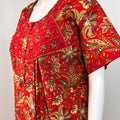 Floral Cotton Nightgown Lightweight & Comfortable Daily Wear