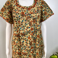 Cotton Floral Nighty Relaxed Fit & Lightweight Women Nightwear