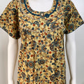 Cotton Floral Nighty Relaxed Fit & Lightweight Women Nightwear