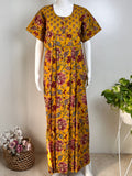 Floral Print Cotton Nighty Airy & Lightweight Daily Wear